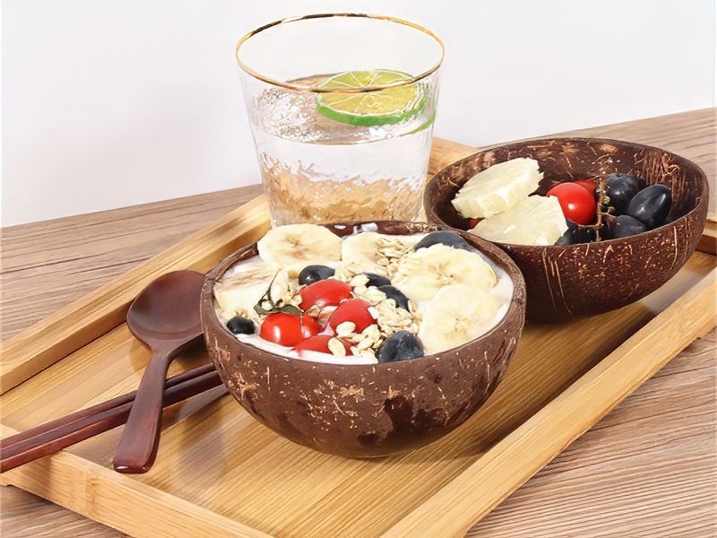 持続可能なココナッツ食器